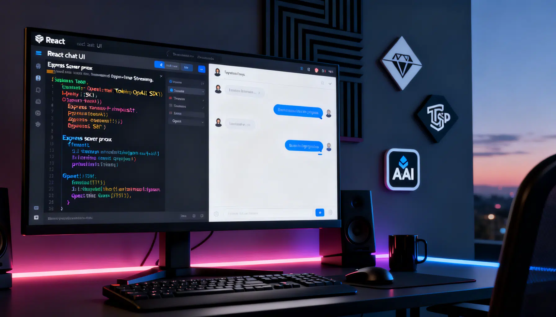 React AI Chatbot Tutorial: Build a Streaming Chat UI with OpenAI and Node.js