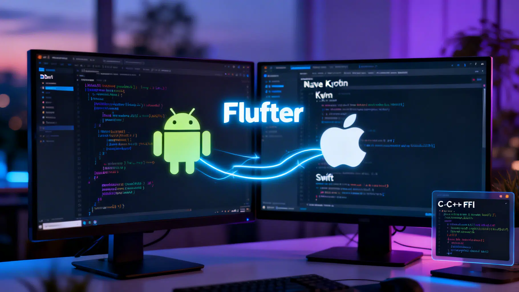 Flutter Plugin Development with Native Code: Channels, Pigeon, and FFI