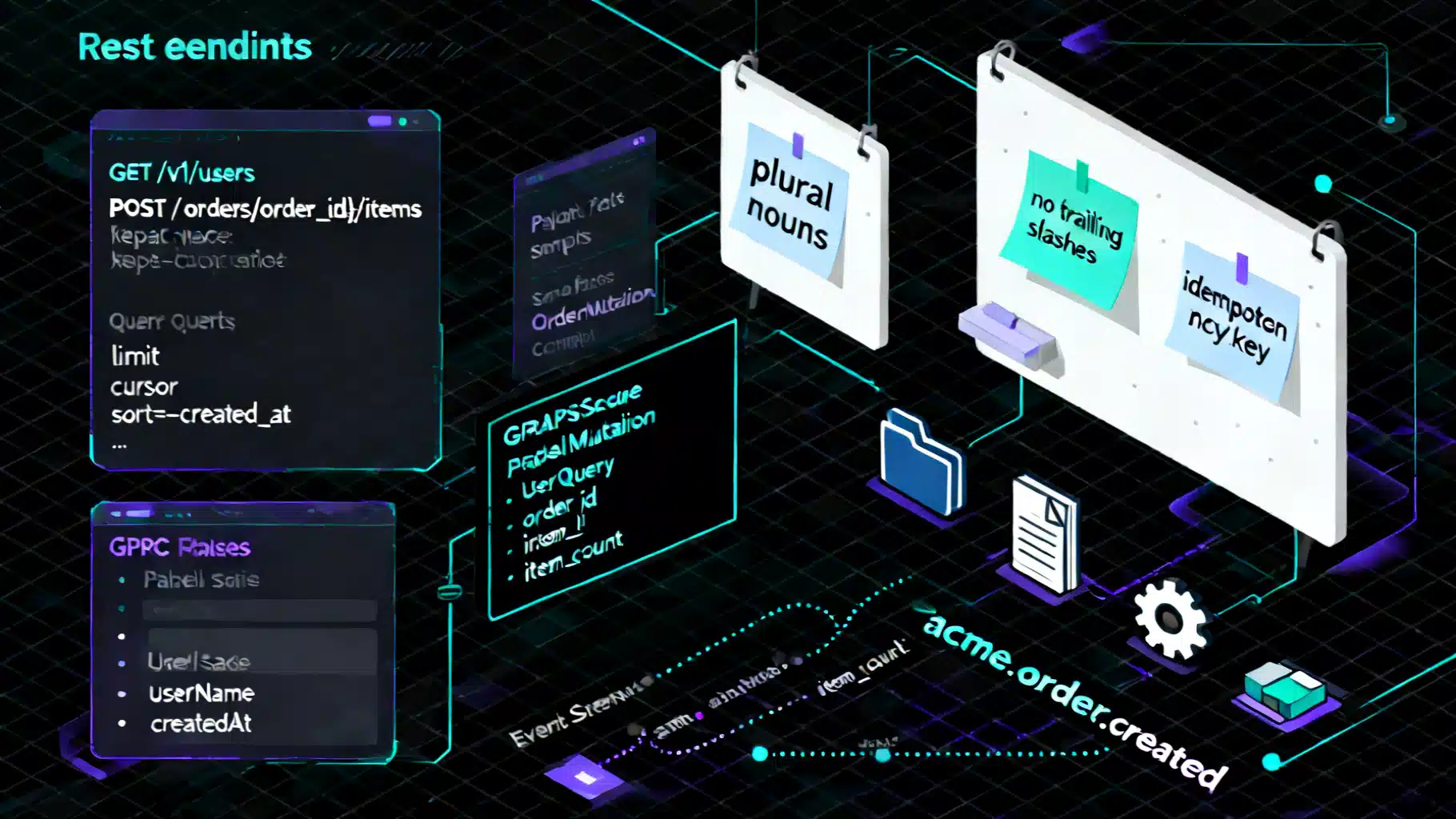 The definitive guide to API resource naming conventions
