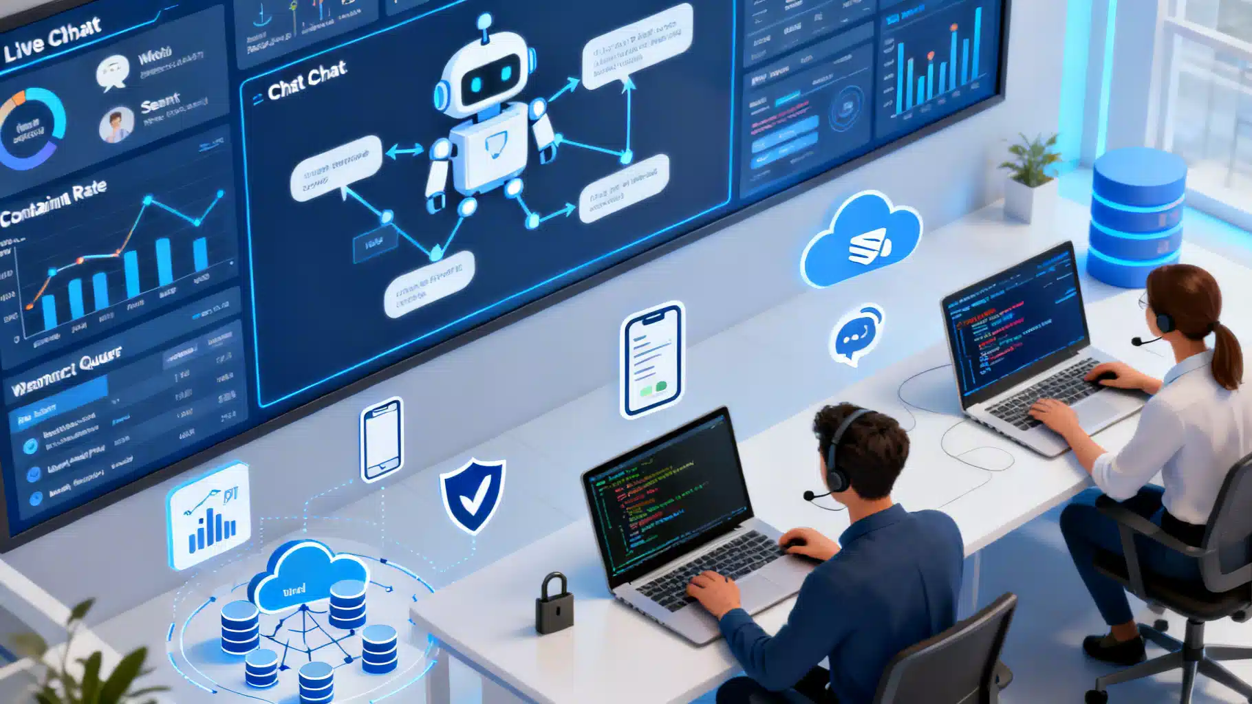 Implementing AI Chatbots for Customer Service: An End-to-End Guide