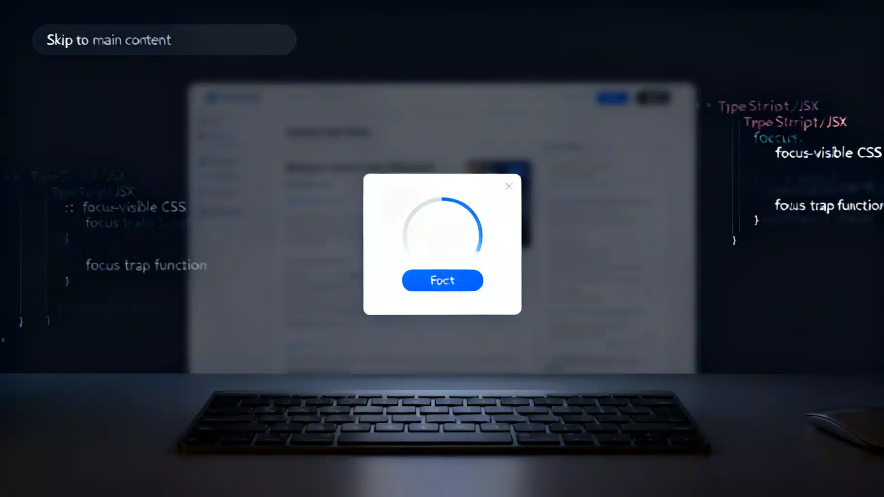 Accessible Focus Management in React: From Routing to Modals