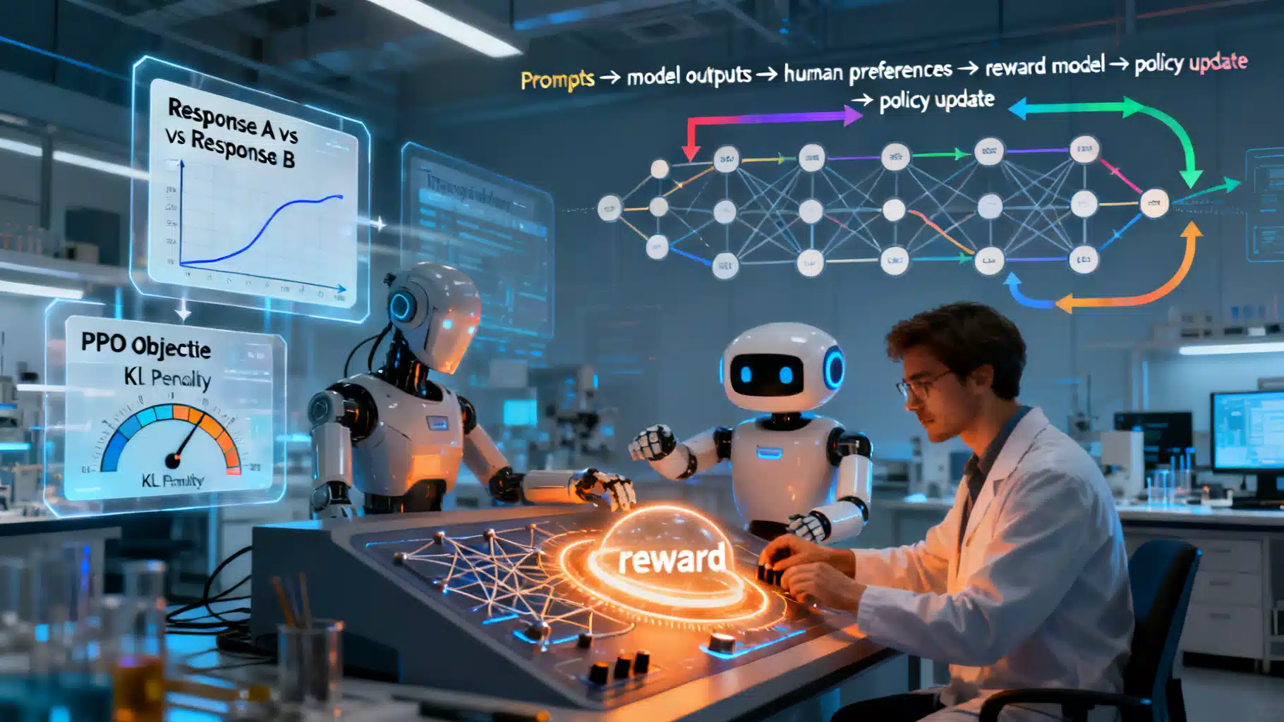 RLHF Explained: How Human Feedback Steers Reinforcement Learning