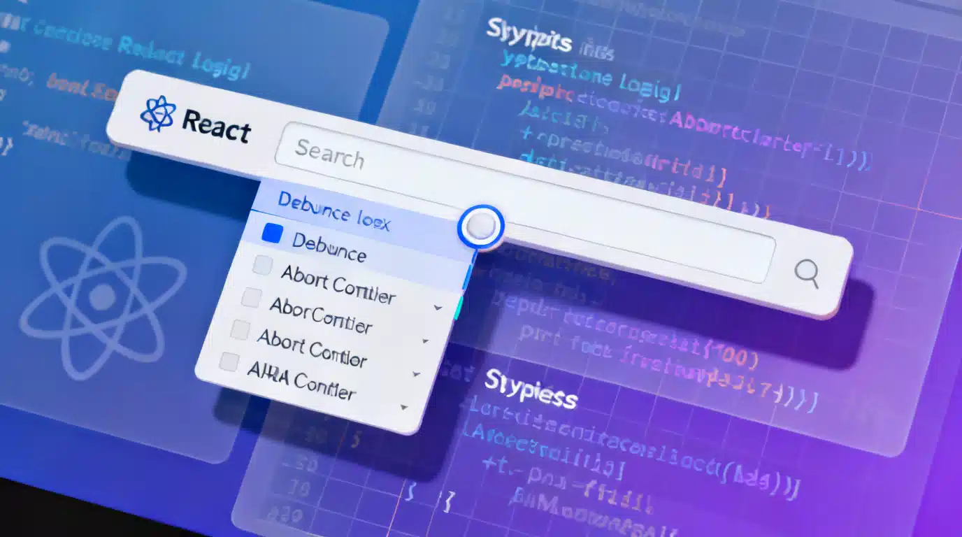 Building a Fast, Accessible React Autocomplete with Search Suggestions