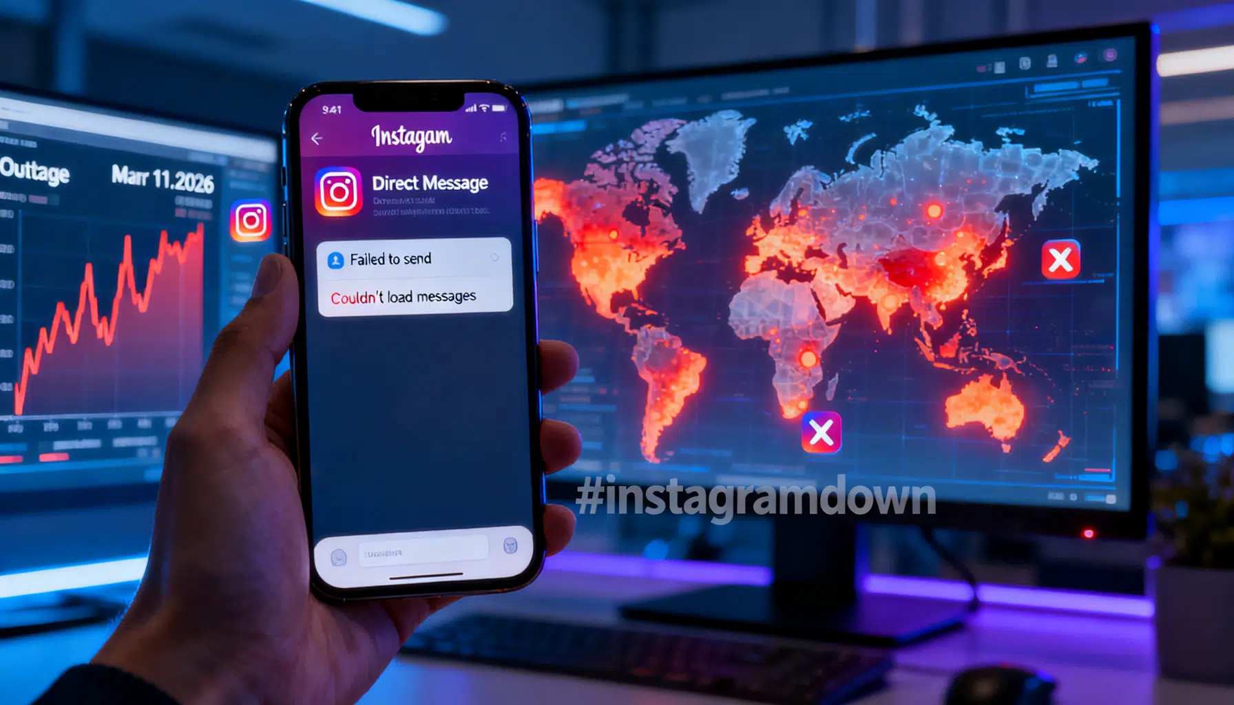 Instagram messages outage: DMs fail globally on March 11, 2026 — what we know now