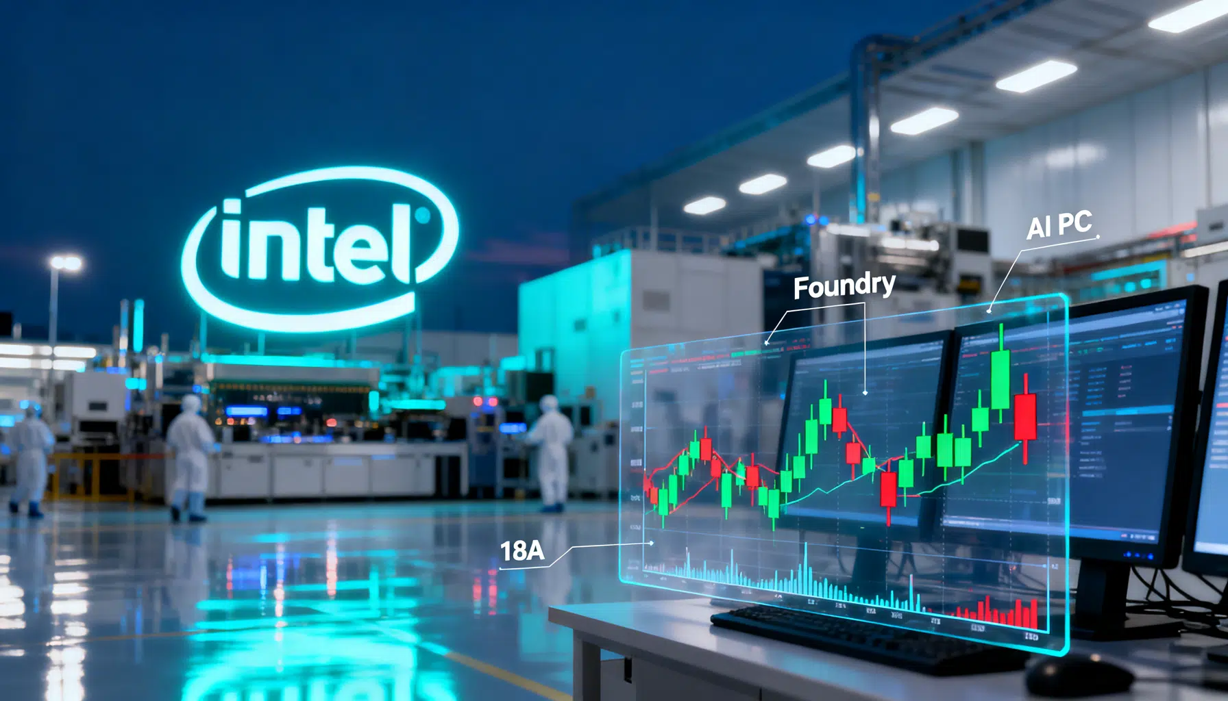 INTC in 2026: Price Action, Nvidia Tie‑Up, Altera Sale, and the 18A Foundry Reboot