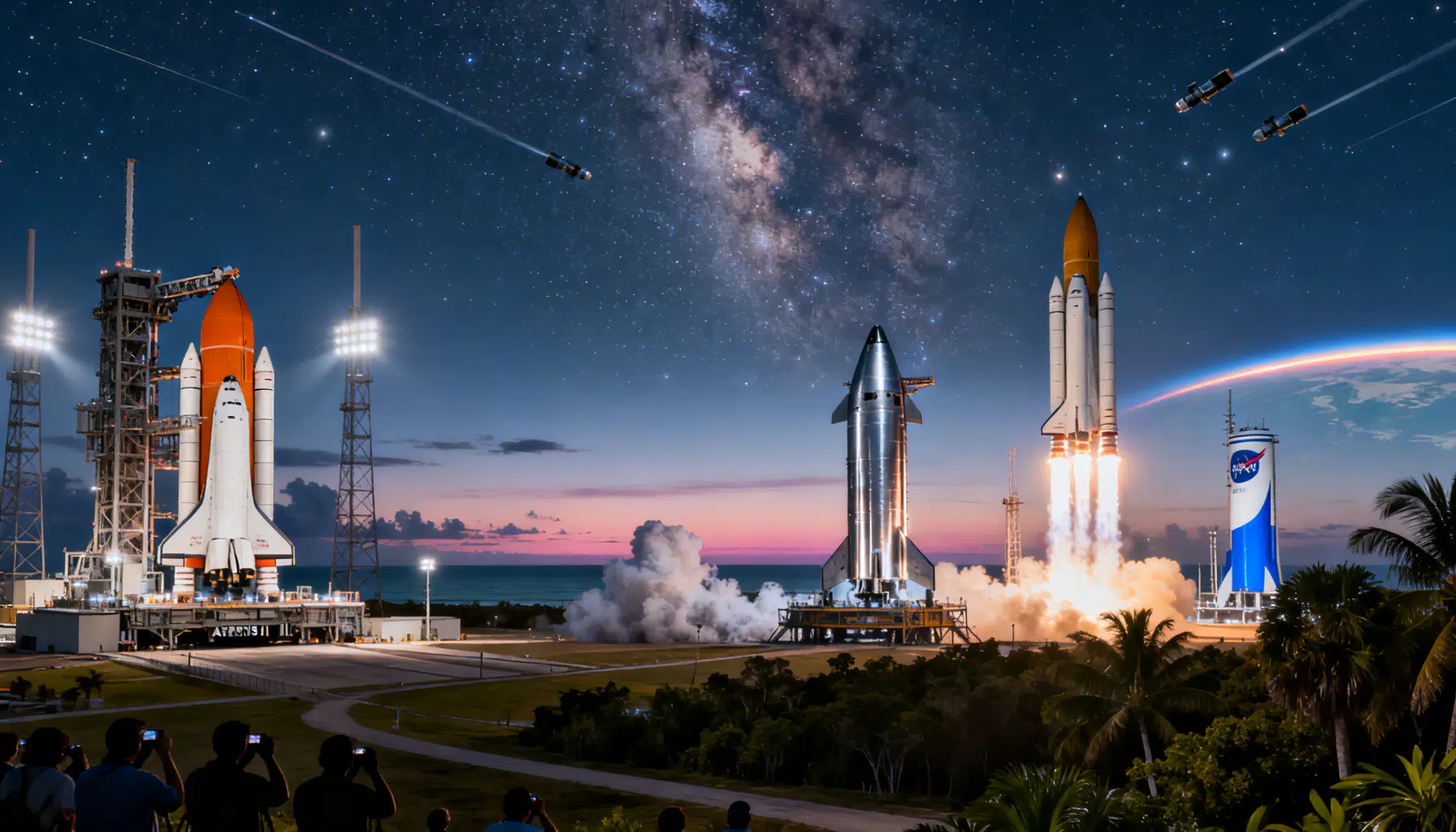 Space in 2026: Artemis II’s countdown, Starship V3’s leap, Ariane 64’s debut and New Glenn’s rise