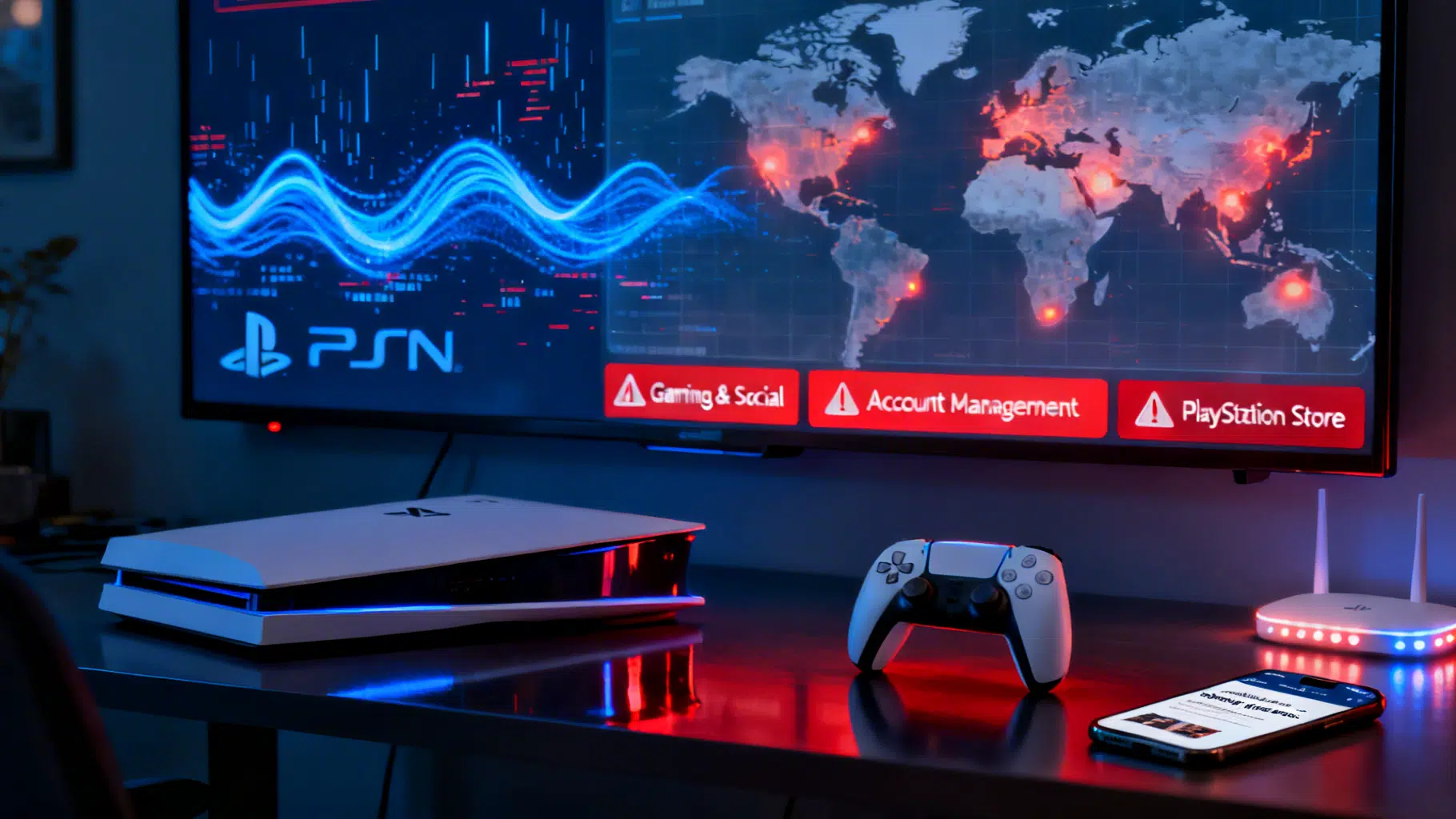 PlayStation Network down: weekend outage reports, status updates, and what to do now