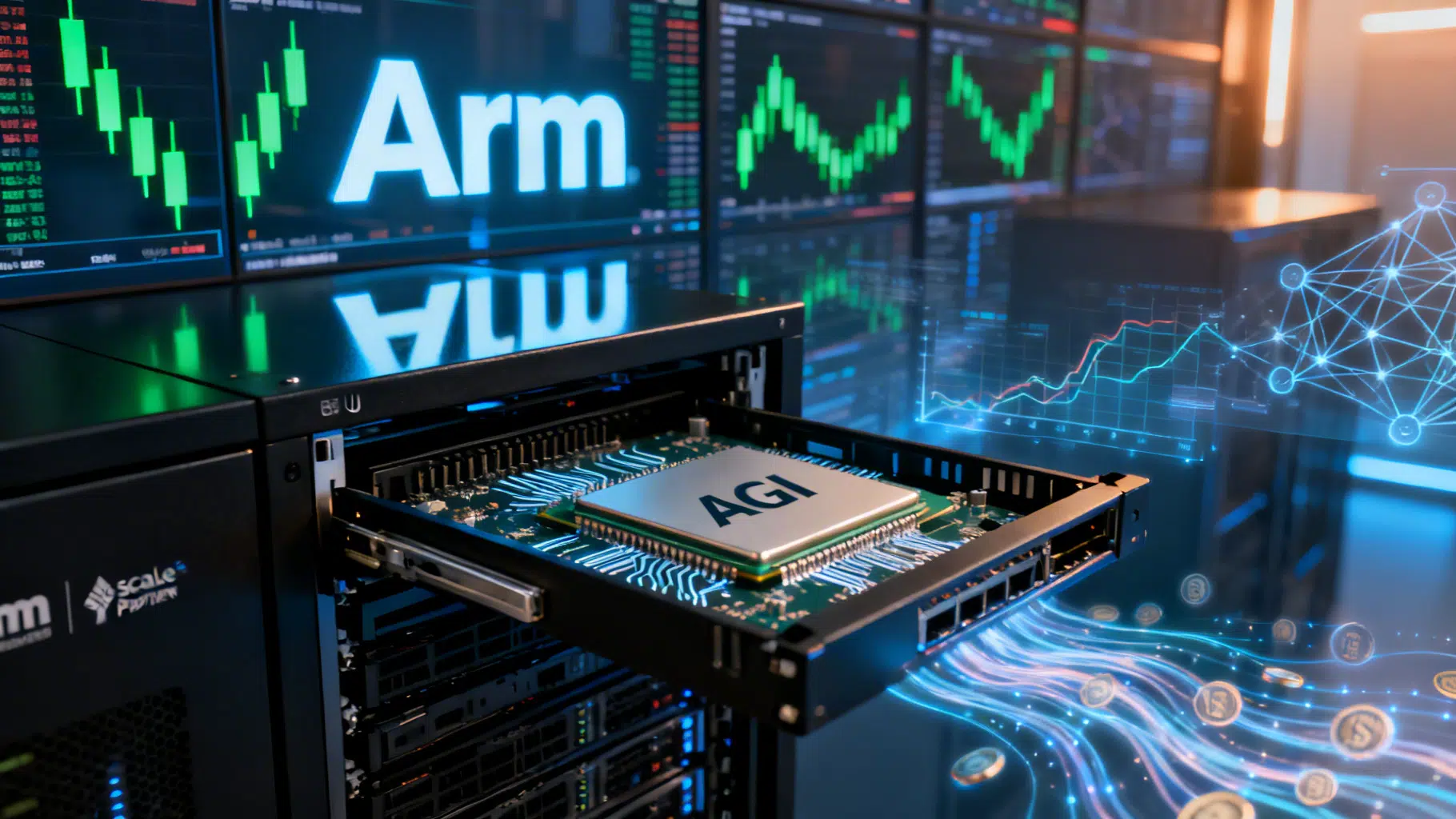 Arm Stock Soars as Company Enters Silicon With First In‑House ‘AGI CPU’