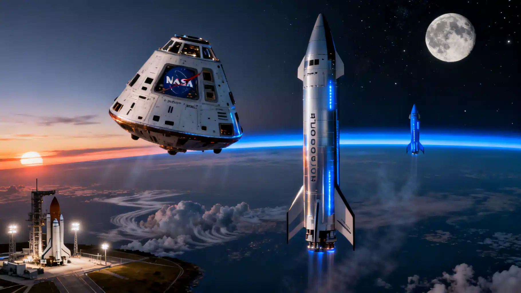 Artemis III launch date: NASA sets 2027 Earth‑orbit test as lunar landing shifts to 2028