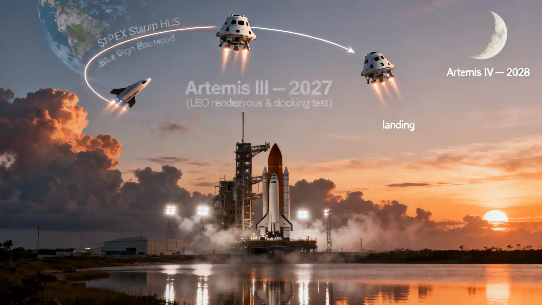 Artemis III launch date: NASA targets 2027 after mission overhaul
