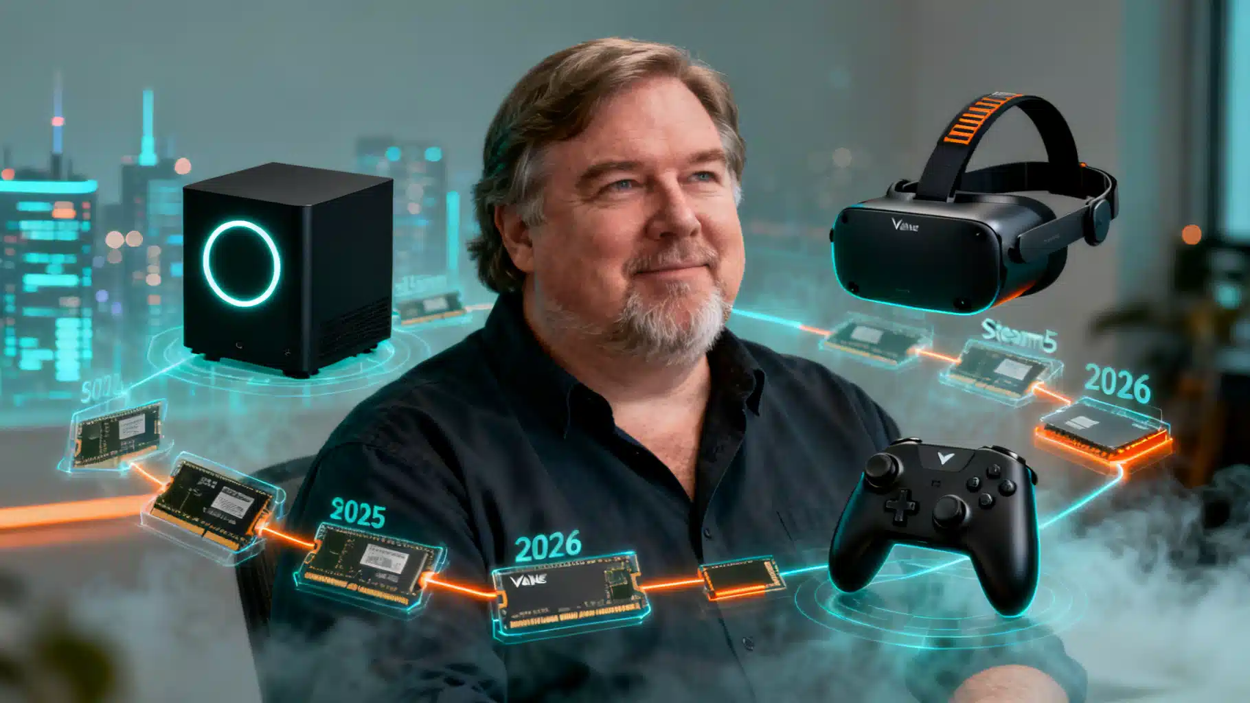 Gabe Newell’s 2026 Moment: Valve’s Hardware Ambitions Meet a Global Memory Crunch