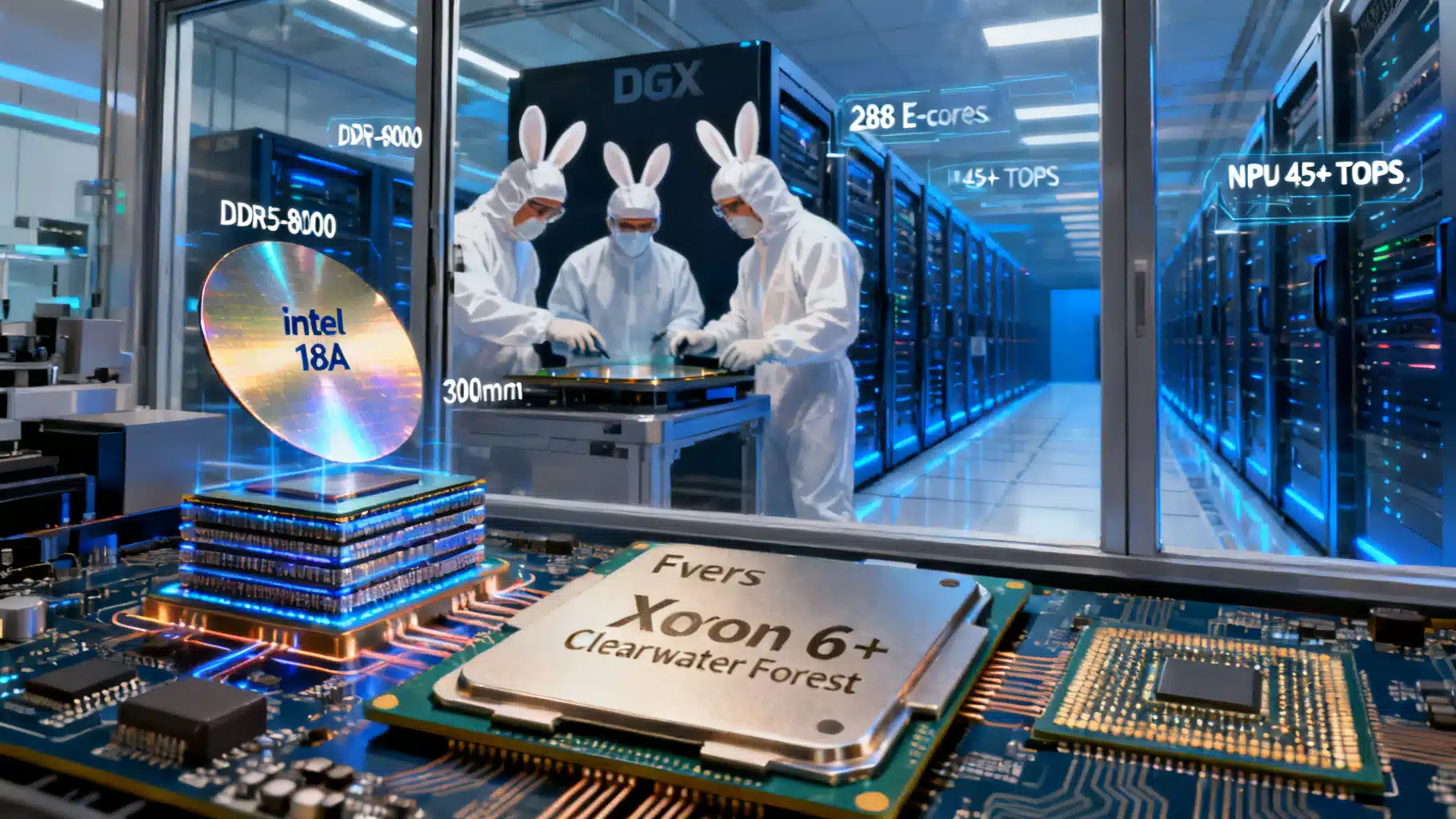 Intel’s 18A Moment: Xeon 6+ Debuts, Nvidia Picks Xeon, and Foundry Bets Face a Crucial 2026