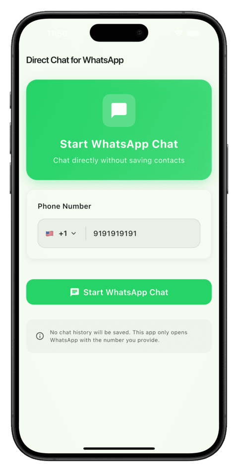 Introducing Direct Chat for WhatsApp Pro: Message Any Number on WhatsApp Without Saving Contacts