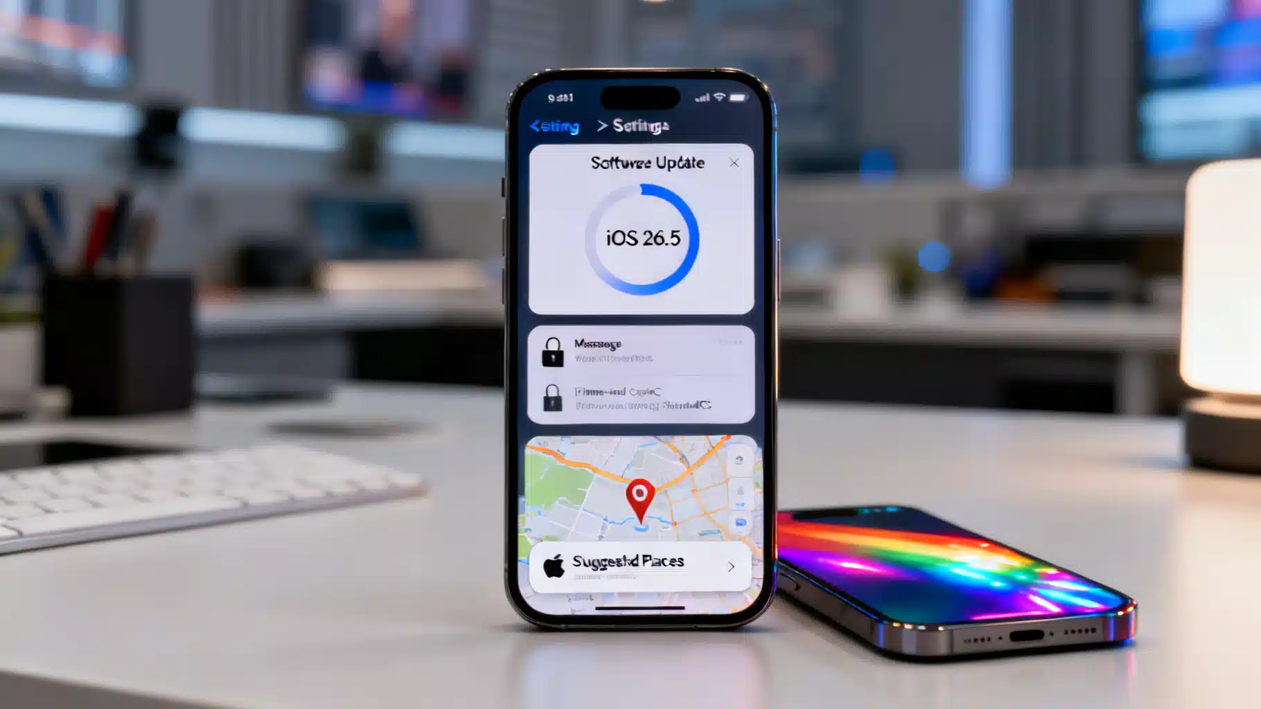 Apple iOS 26.5 is out: Encrypted RCS, Maps ‘Suggested Places,’ Pride wallpaper, 50+ security fixes