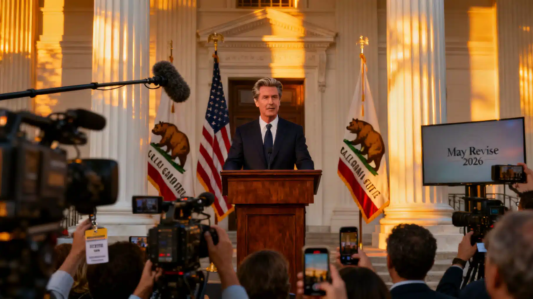 Gavin Newsom’s Final Act: A Deficit‑Free May Revise, a June 2 Showdown, and 2028 Overtures