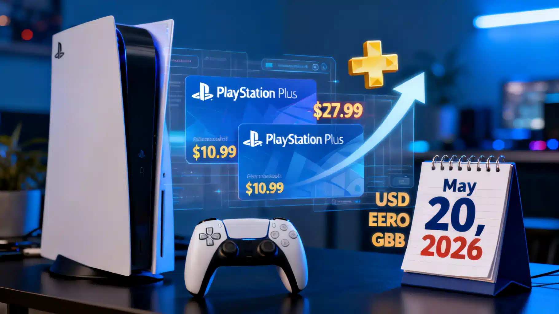 Sony hikes PlayStation Plus entry prices for new members today: $10.99 monthly, $27.99 quarterly