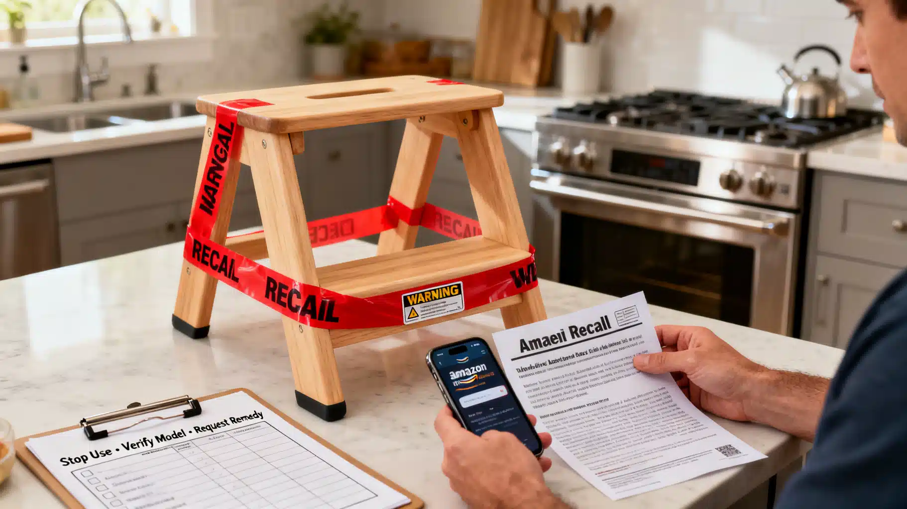 Woodure Recalls Toddler Kitchen Step Stools Sold on Amazon: What Parents Need to Know Now
